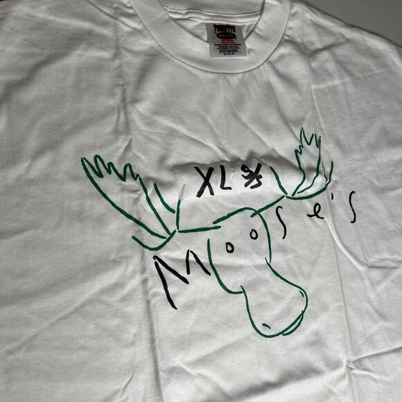 Vintage 90s Moose’s San Francisco T-Shirt XL Deadstock White Graphic Tee USA - Picture 6 of 7